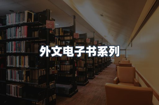 外文电子书系列